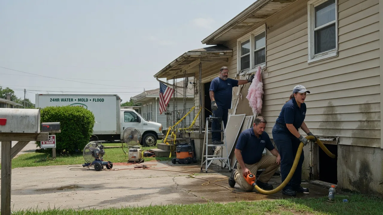 Water Damage Repair in Rowe, VA near me